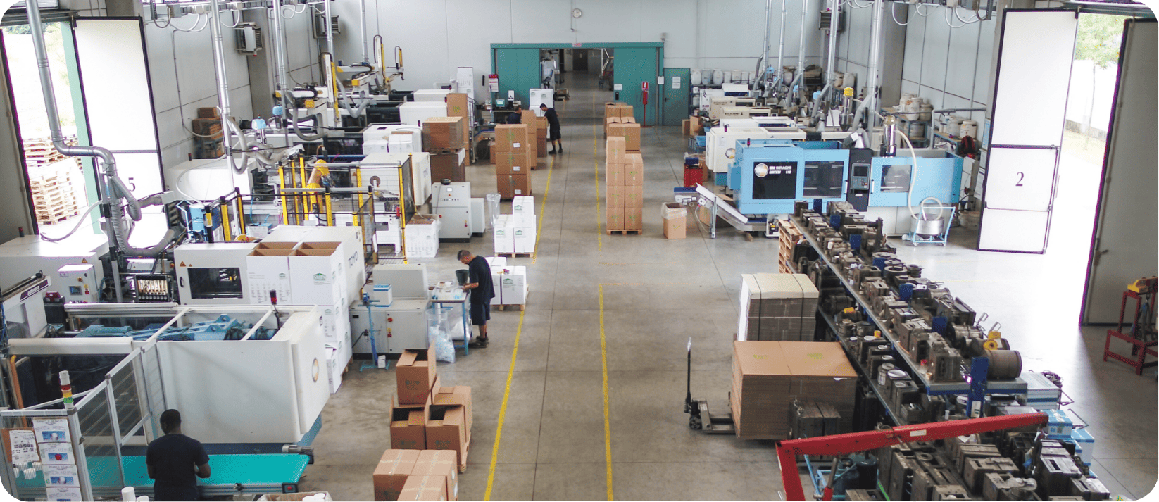 Smipa produzione: banner reparto e lavorazioni